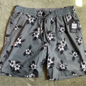 Hurley Dark Green Swimming Shorts